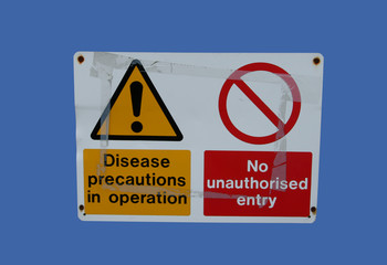 disease precautions in operation