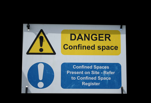 Confined Space Sign