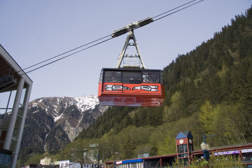 Mount Roberts Tramway in Juneau, Alaska