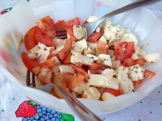 Pomodoro e mozzarella