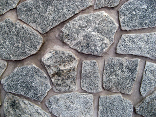 wall of the large gray stone. big picture. 2