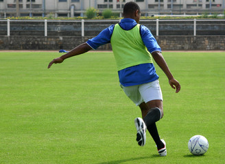 Obraz premium footballeur