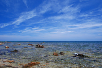 Fototapeta na wymiar St Anna Bay, Sardynia