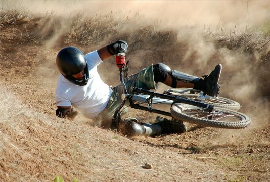 Queda de Bike