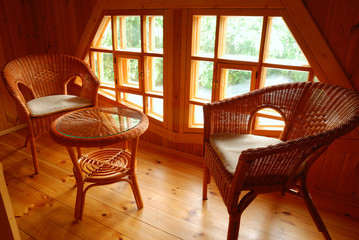 Naklejka premium Patio furniture