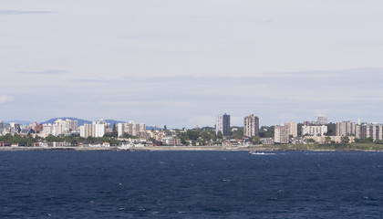 Fototapeta premium Victoria on Vancouver Island Skyline