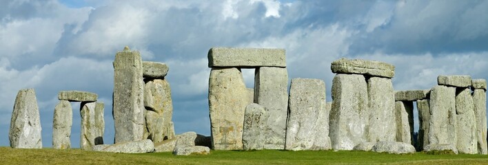 Storm  over ancient Stonehenge
