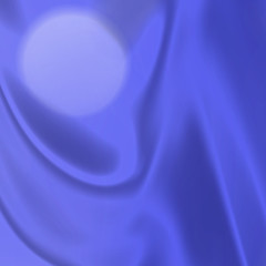 an illustration of the moon shining through purple curtains