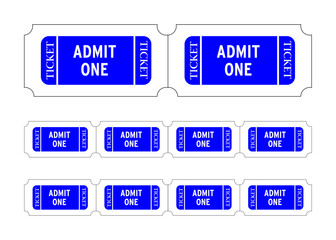 Admit one tickets