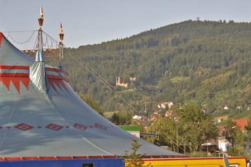 Zirkus in der Stadt