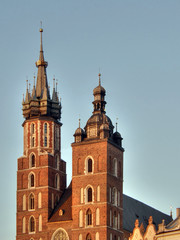 Obraz premium Krakow. An ancient part of city.