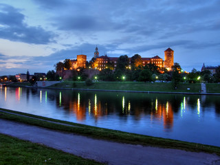 Fototapeta premium Wawel. Krakow. An ancient part of city.