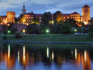 Fototapeta na wymiar Wawel. Kraków. Najstarsza część miasta.