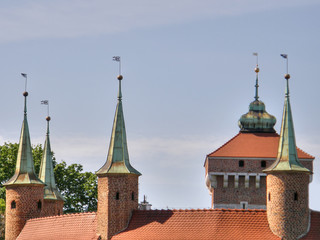 Fototapeta premium Krakow. An ancient part of city.