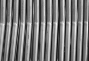 Paralell steel tubes