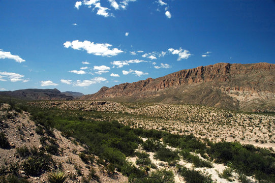 A canyon view from Big Bend National Park in West Texas.