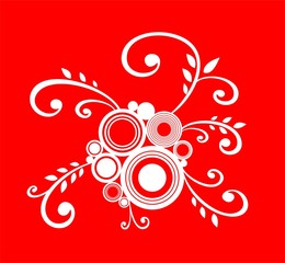 Red-white composition