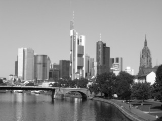 Obraz premium Skyline Frankfurt am Main