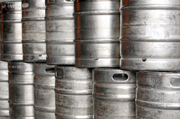 Row of Barrels