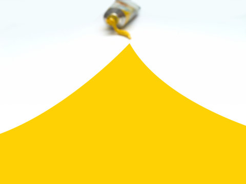 An image of a tube with spilled paint 6y