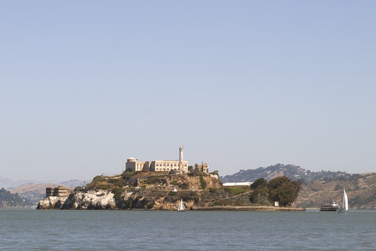 Alcatraz from distance
