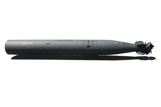 Torpedo Isolated from the side