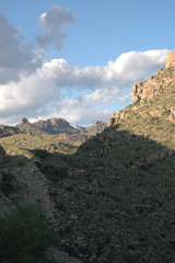 The Santa Catalina mountains are found in southern Arizona.