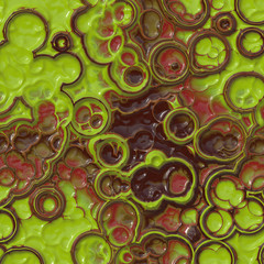 Microscopic plant cells