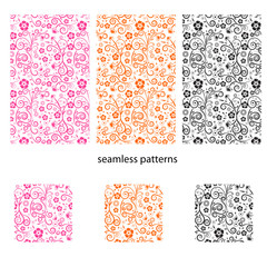 trendy seamless vector design patterns