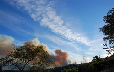 feux de forets mandelieu