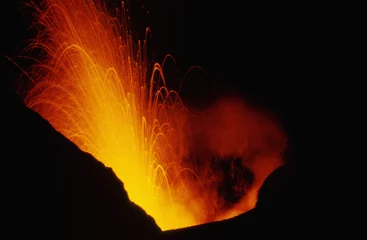 Papier Peint photo autocollant Volcan Stromboli