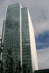 side of office building