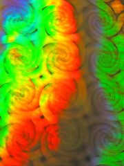 Abstract Colorful Rainbow Psychedelic Background