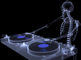 Skeleton DJ X-Ray