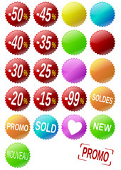 Libellé et information sur les produits