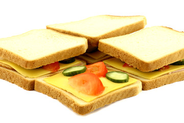 Three plus one toasts