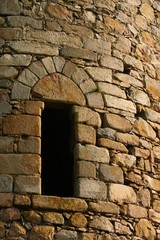 Castle tower window