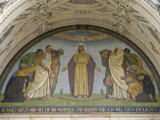 mosaik bild am berliner dom