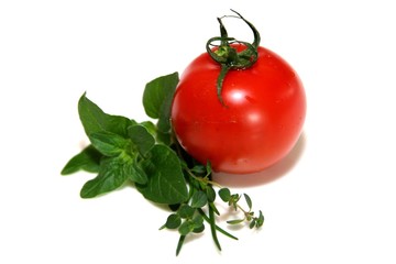 Tomate Kräuter