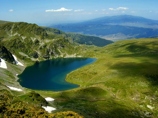 Plakat mountain lake