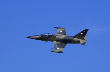Fototapeta na wymiar aero l 39 albatros czech jet trainer