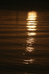 Ripples and Sunset