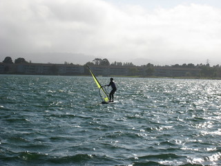 Windsurfing in Choppy Water