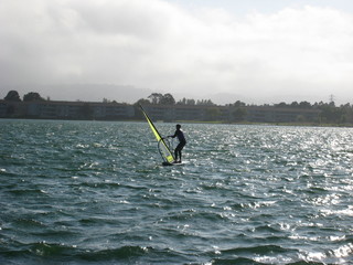 Windsurfing in Choppy Water