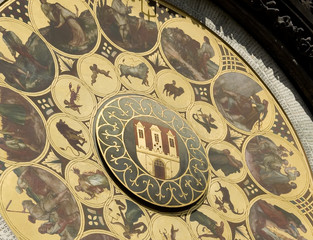 Calendar of Prague Astronomical Clock