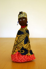 Traditional doll - Swaziland - obrazy, fototapety, plakaty