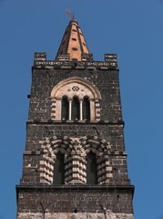 Fototapeta na wymiar Randazzo San Martino kościoła dzwonnica