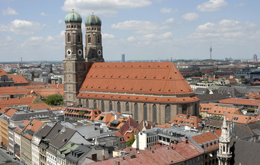 Blick über München von St. Peter