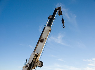 close up crane hoist