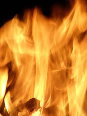 Flames or fire